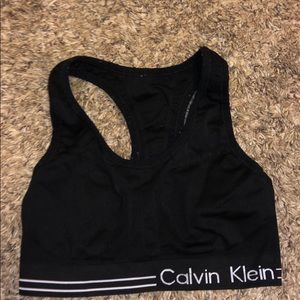 calvin klein sports bra